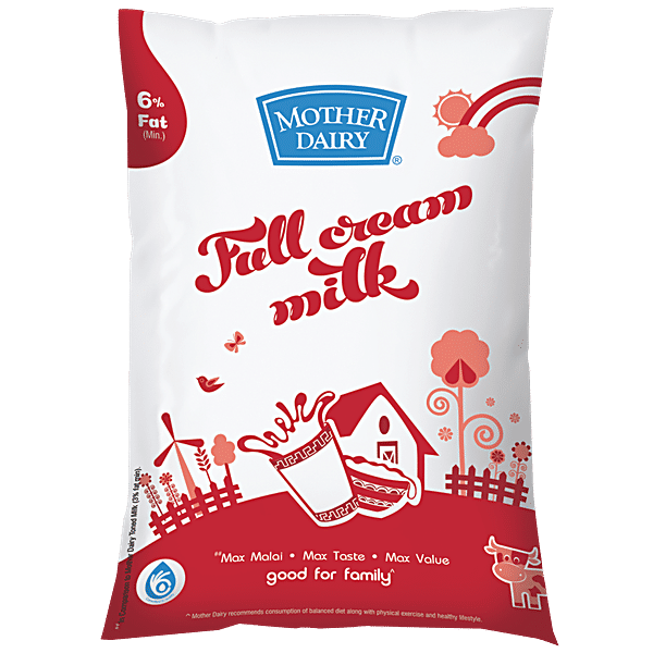 Buy Mother Dairy Full Cream Milk Fcm Online At Best Price Of Rs Null
