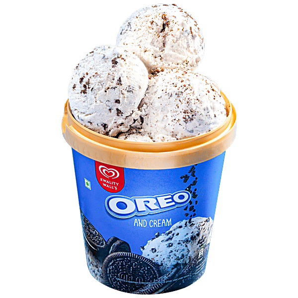 Buy kwality walls Frozen Dessert Oreo & Cream Online at Best Price of