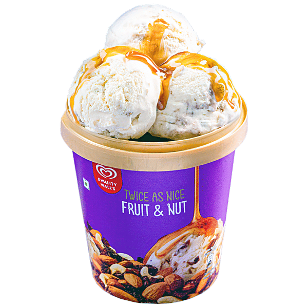 Buy kwality walls Frozen Dessert Fruit & Nut Online at Best Price of