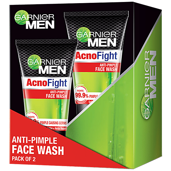 Buy Garnier Men Acno Fight AntiPimple Face Wash Online at Best Price