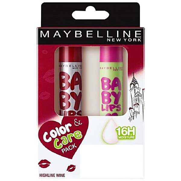 Buy Maybelline New York Baby Lips Combo Highline Wine Online at Best