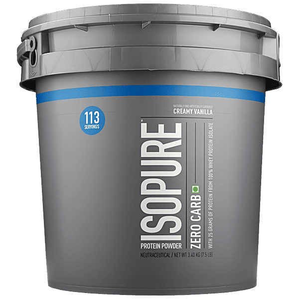 Buy Isopure Zero Carbs 100 Whey Protein Isolate Powder Creamy