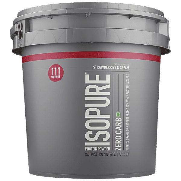 Buy Isopure Zero Carbs 100 Whey Protein Isolate Strawberries & Cream Online at Best Price of