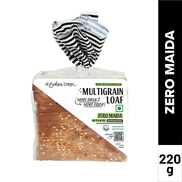 Buy The Baker's Dozen Multigrain Loaf 100 Wholewheat Online at Best