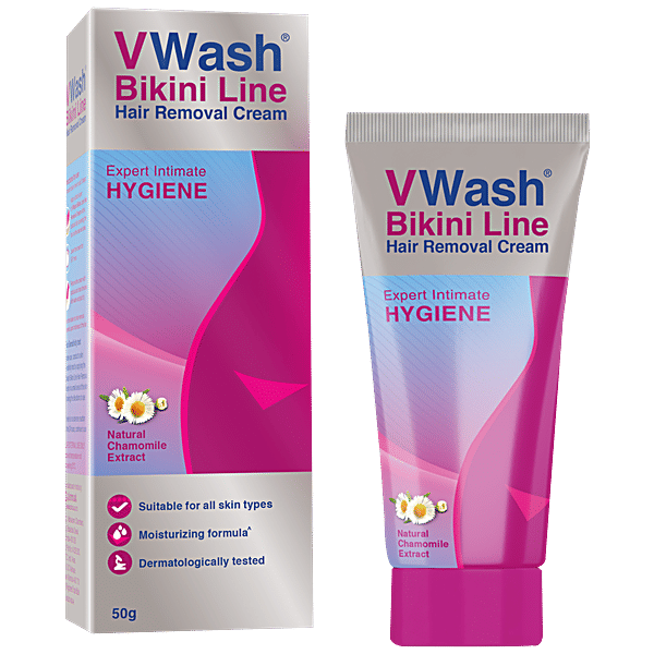 Buy Vwash Bikini Line Hair Removal Cream Online at Best Price of Rs 180 bigbasket