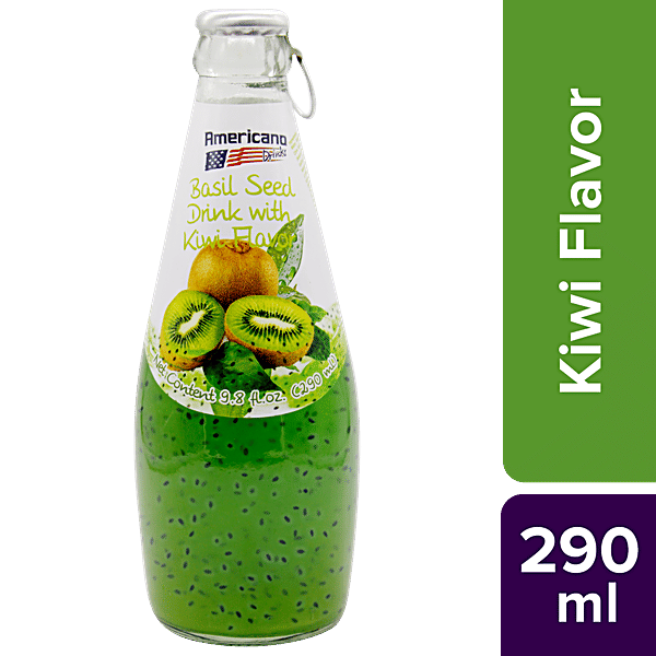 Buy Americano Americano Basil Seed Drink Kiwi Flavour Online at Best