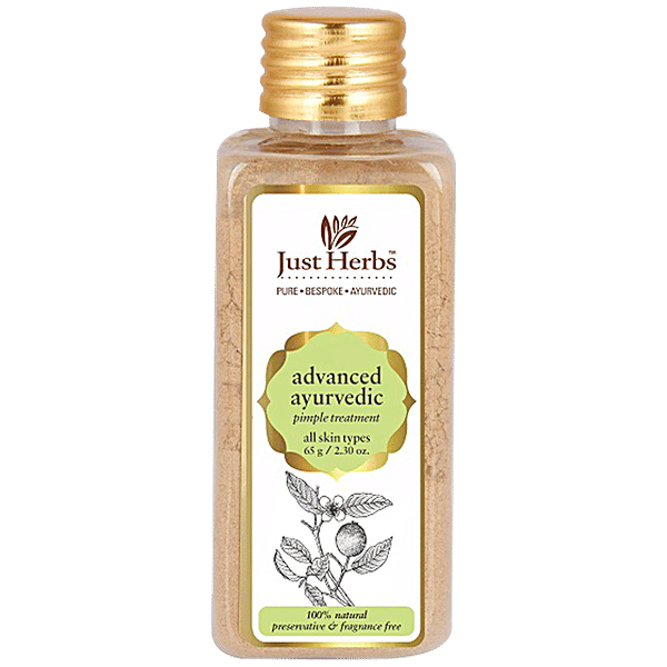 Buy Just Herbs Advanced Ayurvedic Pimple Treatment Face Pack Online at