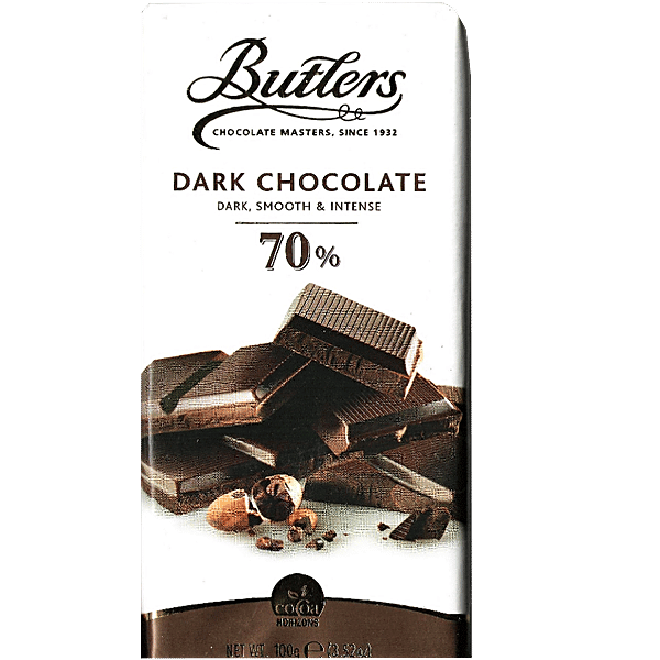 Buy Butlers 70 Dark Chocolate Bar Online at Best Price of Rs null