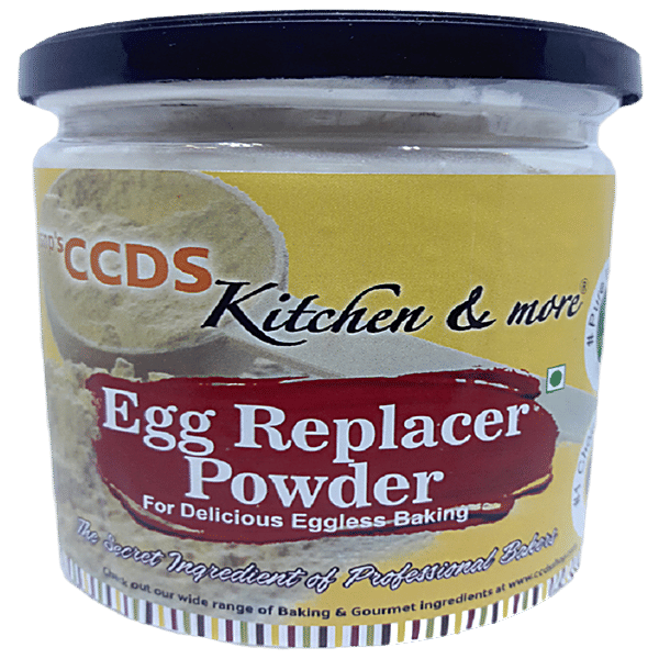Buy CCDS Egg Replacer Powder For Delicious Eggless Baking Online at