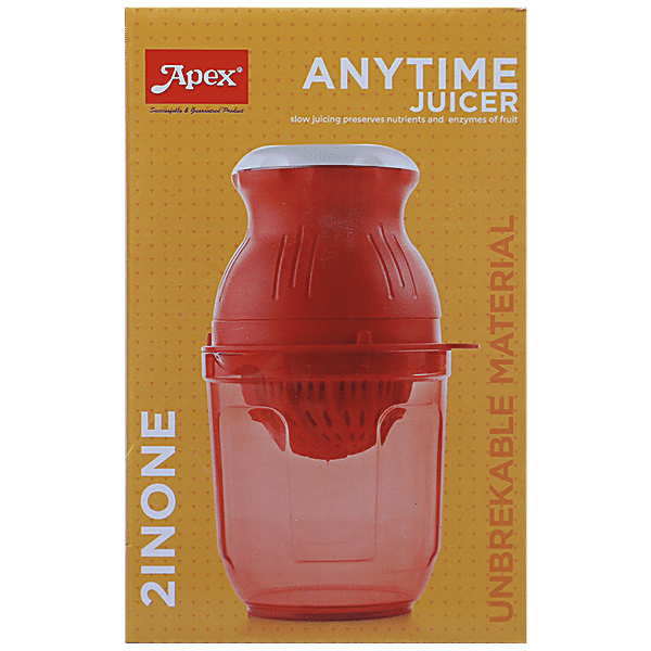 Buy Apex Anytime Juicer 2 In 1 Slow Juicing To Preserve Nutrients