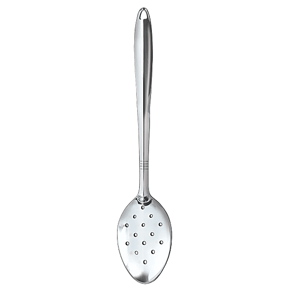 Buy Anjali Stainless Steel Slotted Serving Spoon No. 13, Silvera Online at Best Price of Rs
