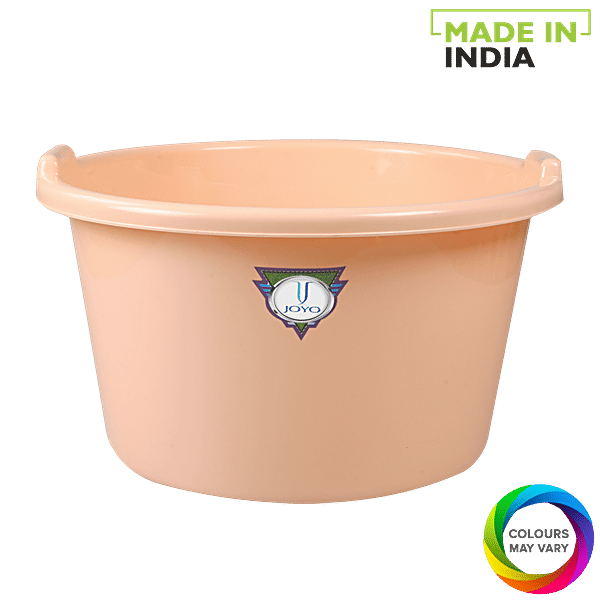 Buy JOYO Plastic Deep Tub No. 3, Assorted Colour Online at Best Price
