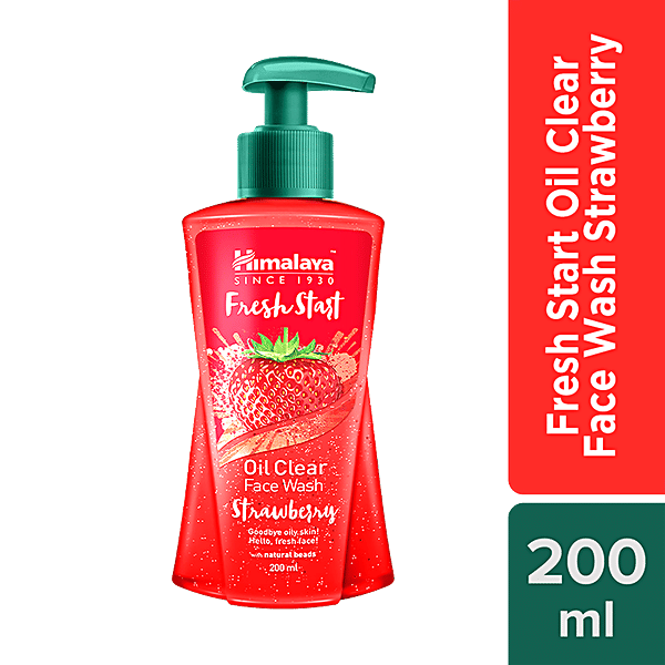 Buy Himalaya Fresh Start Oil Clear Strawberry Face Wash Online at Best