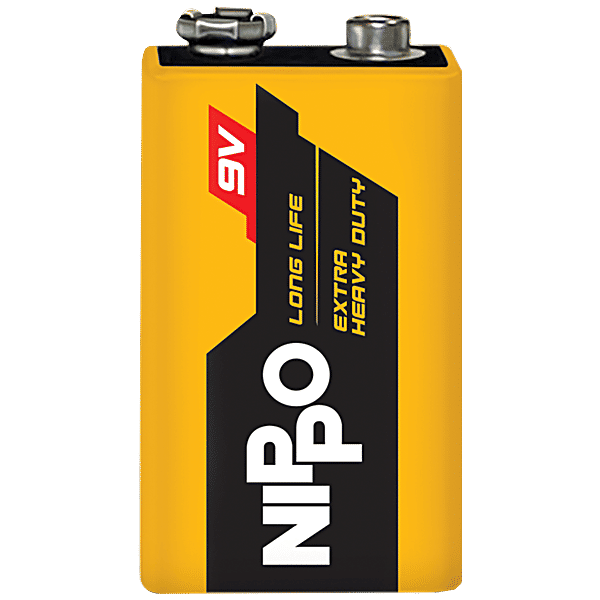 Buy Nippo Zinc Carbon Battery Extra Heavy Duty, 9 V Online at Best