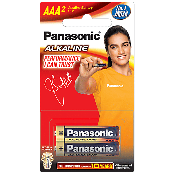 Buy Panasonic Alkaline Battery AAA, 1.5 V Online at Best Price of Rs