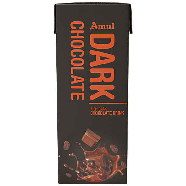 Buy Amul Dark Chocolate Drink Online at Best Price of Rs 25 bigbasket
