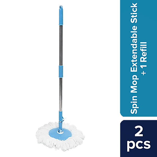 Buy BB Home Spin Mop Microfiber Refill + Mop Stick Online at Best Price