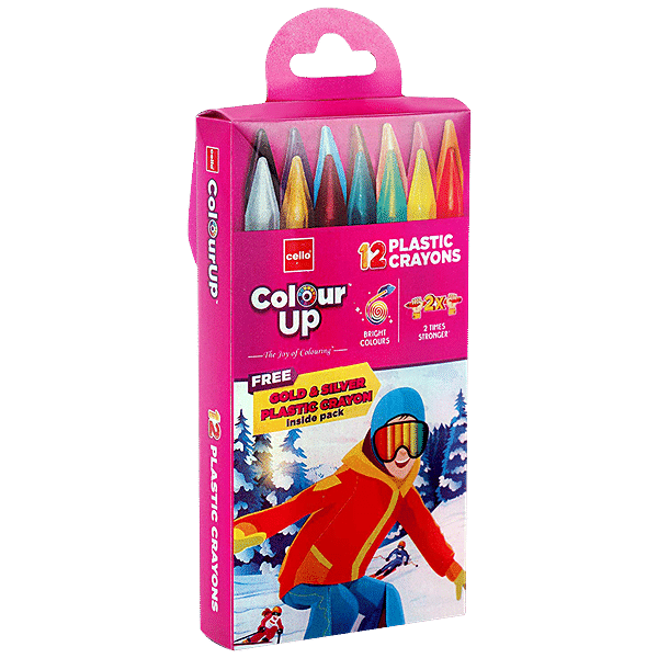 Crayola Crayons cello wrapped pack of 4 - Noodle Soup