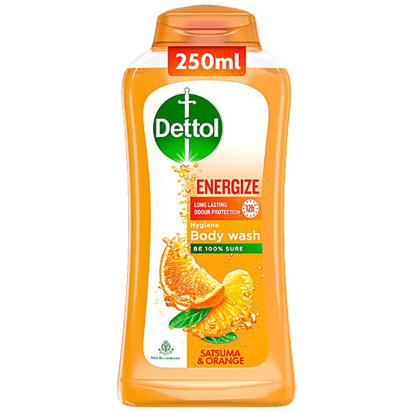 Buy Dettol Energize Hygiene Body Wash Satsuma & Orange Online at Best Price of Rs 186 bigbasket