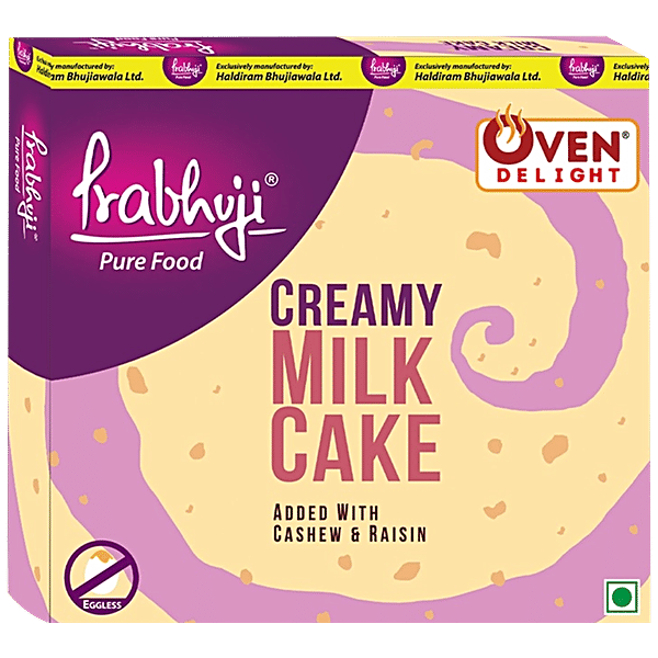 Buy Haldiram's Prabhuji Creamy Milk Cake Online at Best Price of Rs 140