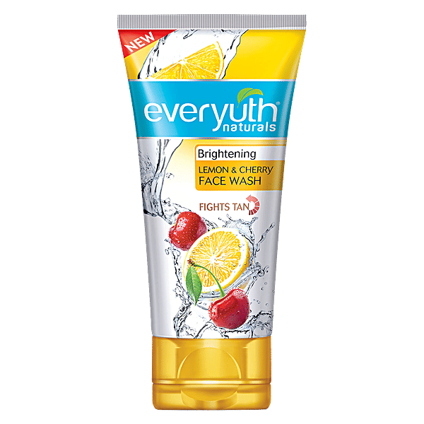 Buy Everyuth Naturals Brightening Lemon & Cherry Face Wash Online at