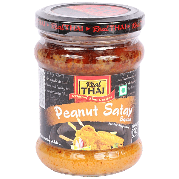 Buy REAL THAI Peanut Satay Sauce Online at Best Price of Rs 220 bigbasket
