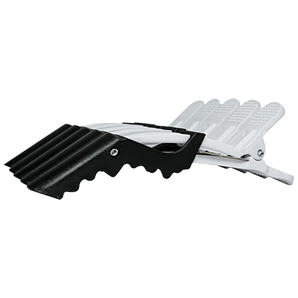 Buy Bronson professional Crocodile Hair Clips Colour May Vary Online