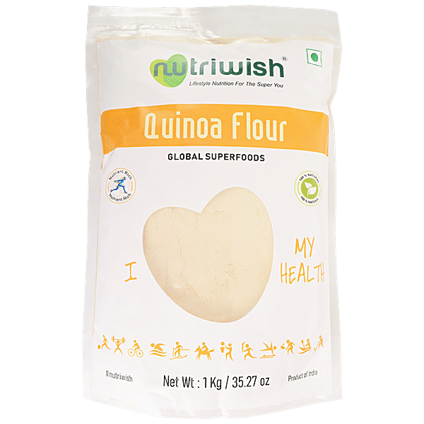 Buy Nutriwish Quinoa Flour Online at Best Price of Rs 450 bigbasket