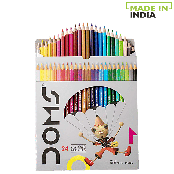 Buy Doms Colour Pencils Full Size Online at Best Price of Rs 120