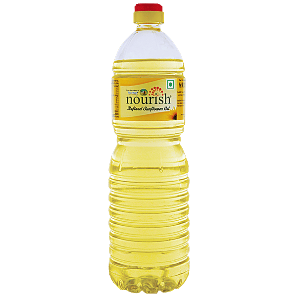 Buy Nourish Refined Sunflower Oil Free from Argemone Oil Online at