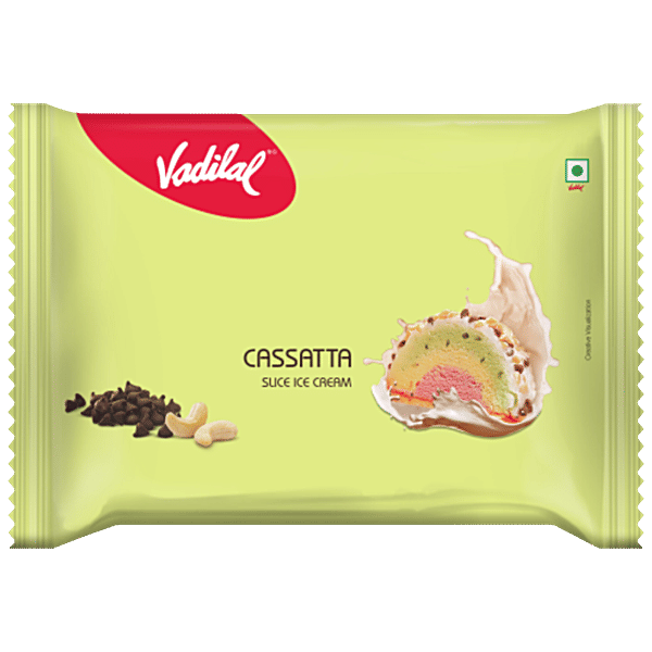 Buy VADILAL Slice Cassata Ice Cream Online at Best Price of Rs 60