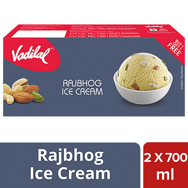 Buy VADILAL Rajbhog Ice Cream Online at Best Price of Rs 400 bigbasket