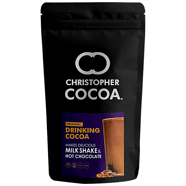 Buy Christopher Cocoa Drinking Chocolate Cocoa Powder Dark No Sugar