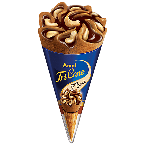 Buy Amul Ice Cream Tricone, Choco Crunch Online at Best Price of Rs