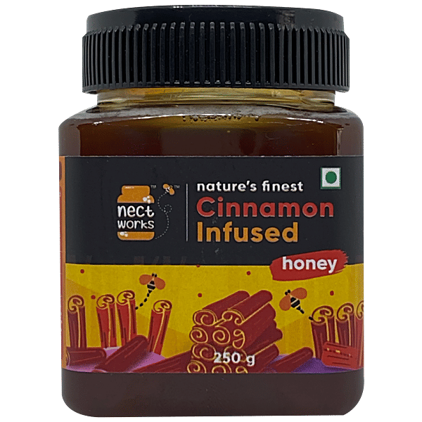 Buy NectWorks Honey Cinnamon Infused Honey Online at Best Price of Rs