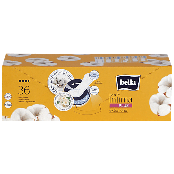 Buy Bella Panty Liners Intima Plus Extra Long Online at Best Price of