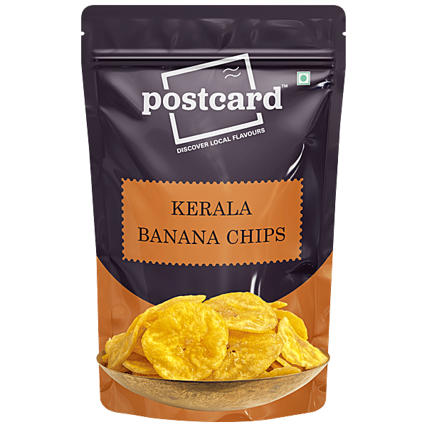 Buy Postcard Kerala Masala Banana Chips Super Crispy, Authentic Flavour & Taste Online at Best