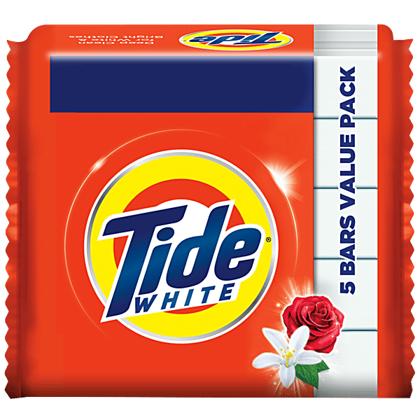Buy Tide White Detergent Bar Soap Value Pack Online at Best Price of Rs 125 bigbasket