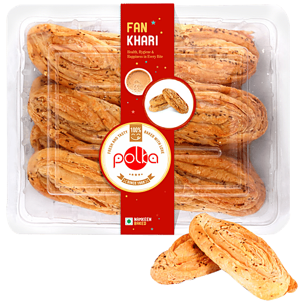 Buy POLKA Fan Khari Puff Flaky & Crispy, Teatime Snack Online at Best Price of Rs 120 bigbasket
