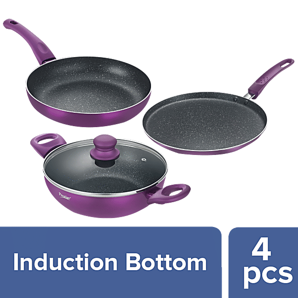 Buy Prestige Omega Deluxe Metallica Luminous Induction Base NonStick