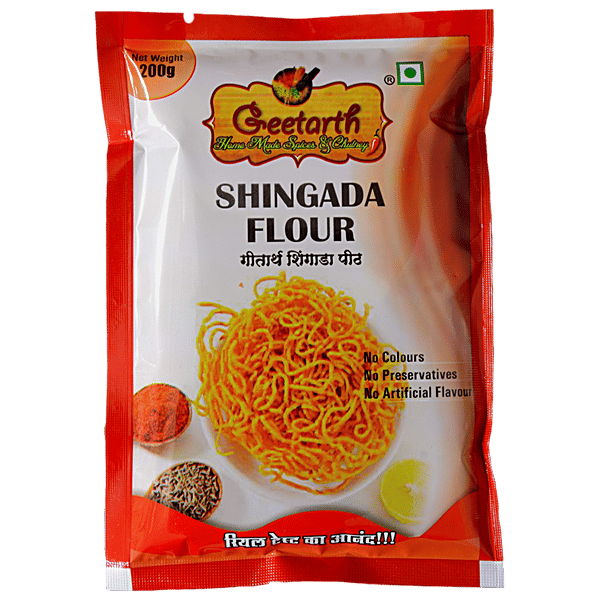 Buy GEETARTH Singhara Atta / Water Chestnut Flour Online at Best Price