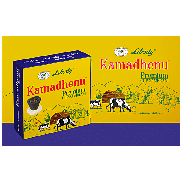Buy Liberty Kamadhenu Premium Cup Sambrani Online at Best Price of Rs