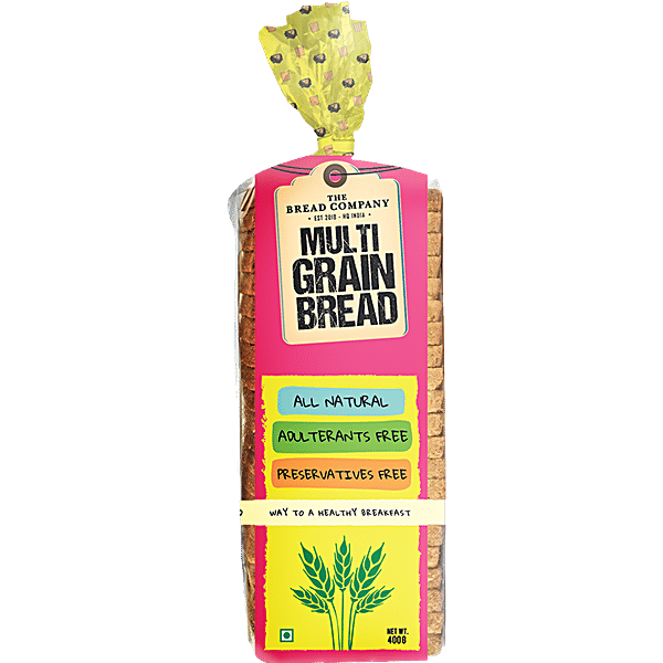 Buy The Bread Company Multigrain Bread 100 Natural, Preservative