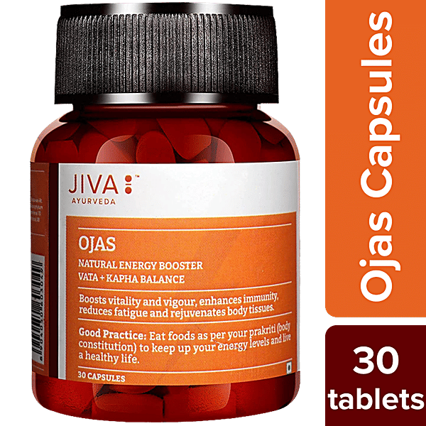 Buy Jiva Ayurveda Ojas Dietary Supplement Capsule Boosts Immunity