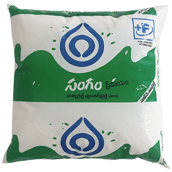 Buy SANGAM Premium Pasteurised Standardised Milk Online at Best Price