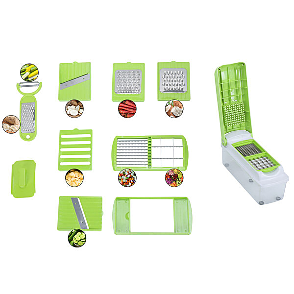 Buy Anjali Vegetable & Fruit Cutter Dicer MultiUtility, 12 In 1