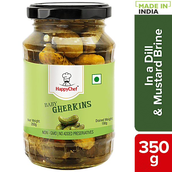 Buy HappyChef Baby Gherkins Online at Best Price of Rs 95 bigbasket