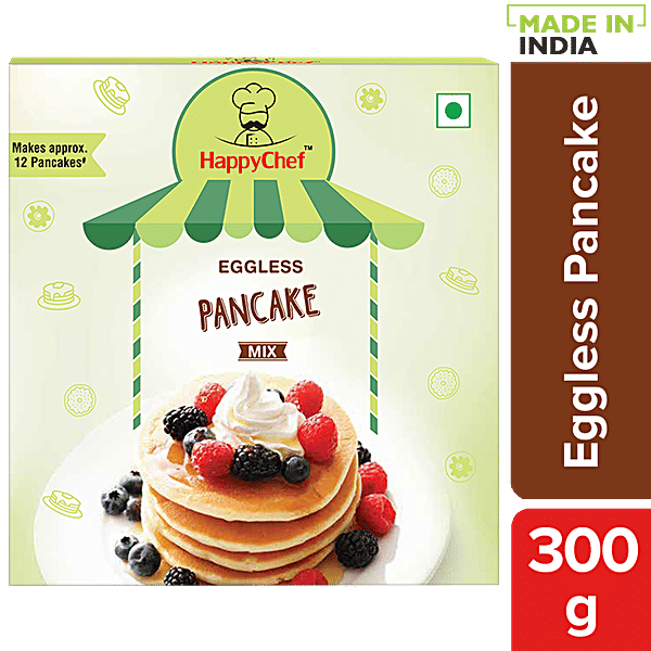Buy HappyChef Eggless Pancake Mix Quick & Easy To Make Online at Best