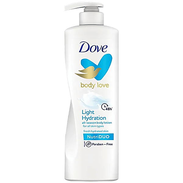 Buy Dove Nourising Body Care Light Hydration Body Lotion For Normal
