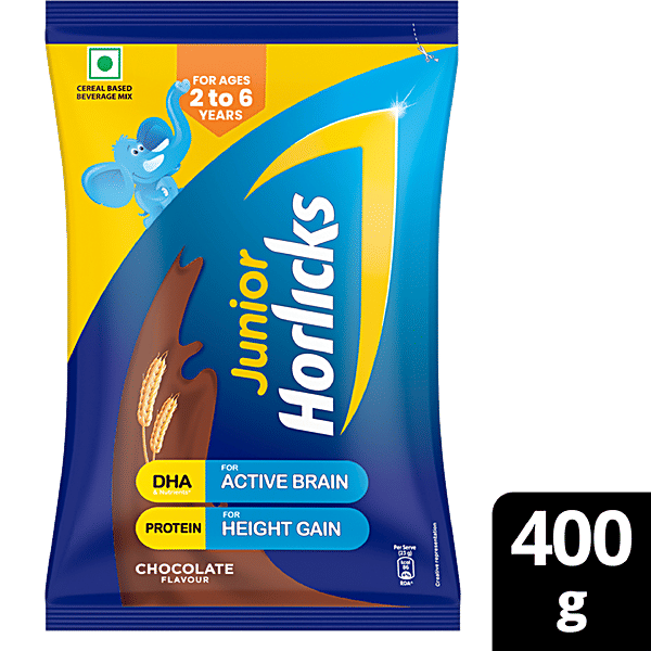 Buy Junior Horlicks Health & Nutrition Drink Chocolate, Support